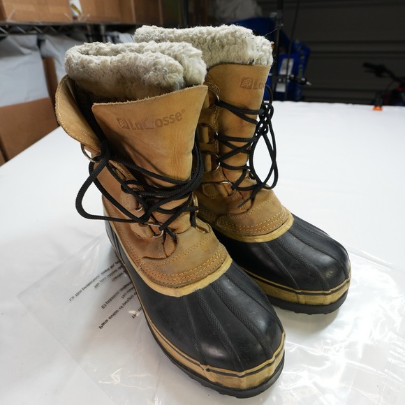 Lacrosse Mens‎ Size US 10 Heavyweight Insulated Winter Snow Steel Shank Boots main image 7